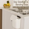 LYNLOO 2.4 Gallon Kitchen Compost Bin Hanging Small Trash Can