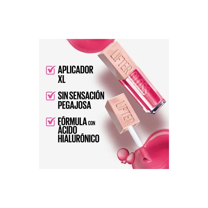 Maybelline Gloss hidratante para labios Lifter Gloss Candy Drop Tono