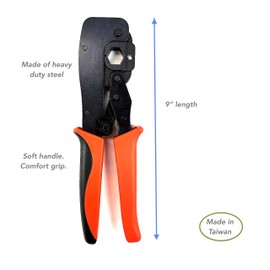 ConnectoRF Heavy Duty Coax RF Ratchet Crimping Tool Crimper for LMR-600