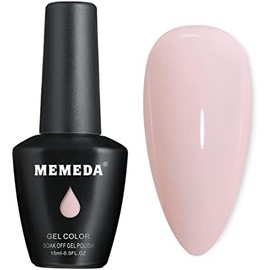 MEMEDA Gel Nail Polish, Neutral Gel Polish, Nude Gel Polish, 0.5 fl oz