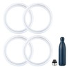 Prurex 4 Pack Silicone Sealing Rings for BJPKPK 25oz Cola
