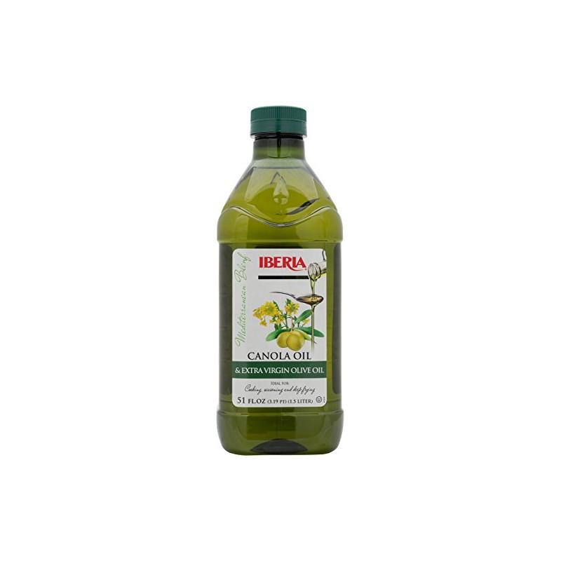 Iberia Canola and Extra Virgin Olive Oil 51 FL. OZ.