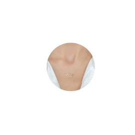 CAROVO 18K Rose Gold Plated Dainty Lotus Pendant Necklace Tiny Lotus Flower Pendant Necklace for Women