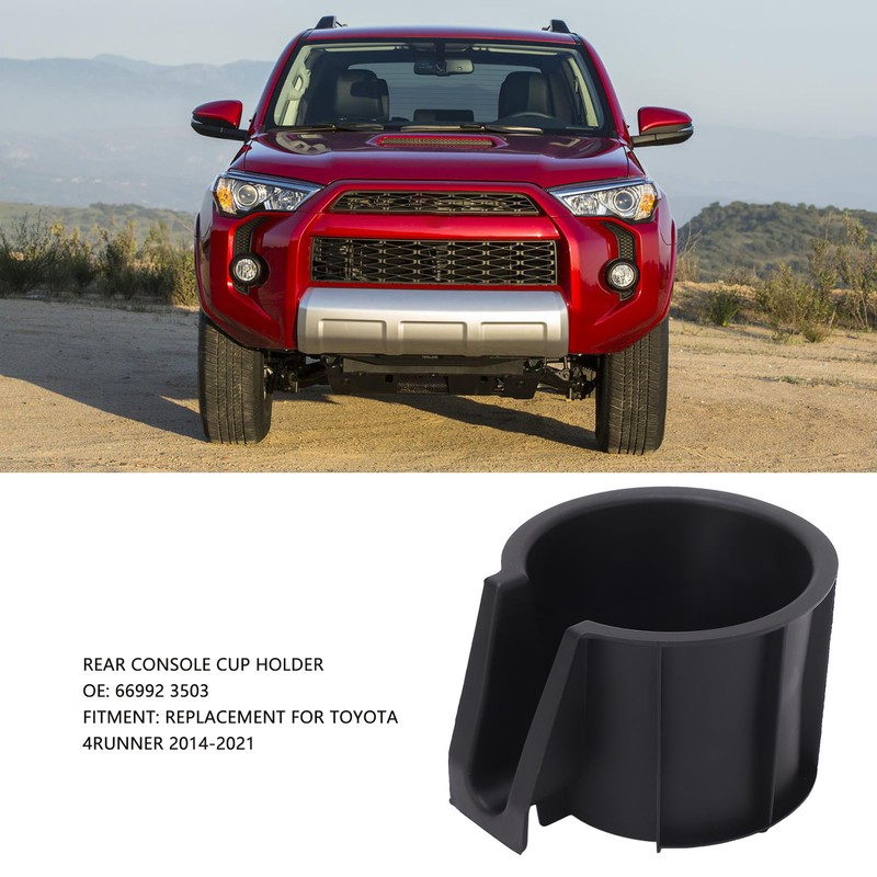 Rear Console Cup Holder 66992 35030 Multifunctional Cup Holder Sub