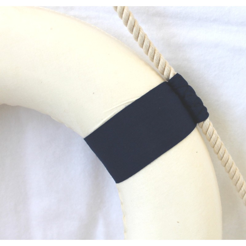 Deko Rettungsring blau/weiss Willkommen an Bord Ø 35cm