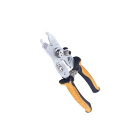 SwishTi Bike Master Missing Link Chain Pliers&Cycling Cable Wire Cutter 5 in 1 Tools Kit for eBike/Road/Mountain/Cyclocorss/Gravel/BMX Bicycle etc.use (Orange)