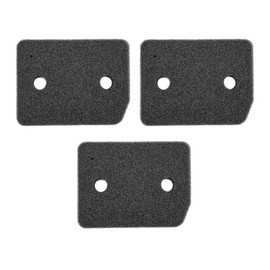 3x Trade-Shop Sponge Filter/Foam Filter/Filter Mat Compatible with Miele TCF650WP TWF640WP TSF643WP TWF660WP TSF663WP TCD440WP TCD450WP TWD440WP