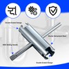 Feekoon 3 Way Sink Strainer Wrench, Basket Strainer Wrench with