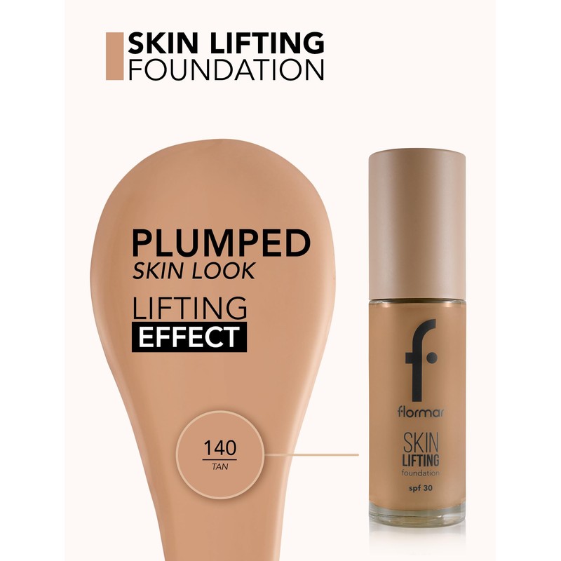 Flormar Skin Lifting Foundation Natural Moisturising and Firming Makeup No.