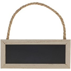 HOQ Door Sign / Name Plate for Play Equipment, Play Towers, Stilt Houses and Children's Room. Mini Board with Hanging Rope