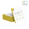 Slicky Notes 123987 Reusable Double Sided Notes: 3x3 Inch Glue