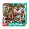 Springbok's Santa's Workshop 1000 Piece Jigsaw Puzzle by Artist Dona