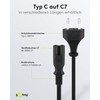 Goobay 51326 Euro Connection Cable Single Black