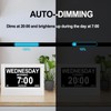 SVINZ SINOIDEAS 3.0 Upgrade,Dementia Clock,Digital Calendar Day Clock,dementia clocks with