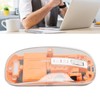 Wireless Bluetooth 3 Mode BT5.1 BT5.1 2.4GHz Mouse Transparent Clear