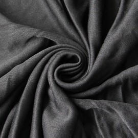 Box Spring Cover King Size, Elastic Fabric Wrap Around 4 Sides Bed Skirt, Sleek Alternative for Bed Skirts for Hotel/Home, Fits Box Springs up to 13”, Black