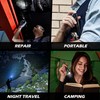 FORTO LED Pen Light, 200 Lumens Pocket Flashlight, IP67 Waterproof,