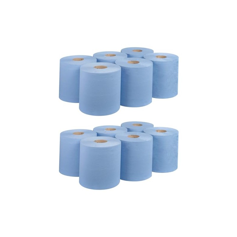 REQUISITE NEEDS Blue CENTREFEED Rolls 2 PLY Paper Towels Hand