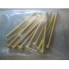 Fastenal 1/4"-20 x 3" Slotted Drive Pan Head Brass Machine