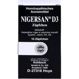 NIGERSAN D 3 Suppositories Pack of 10