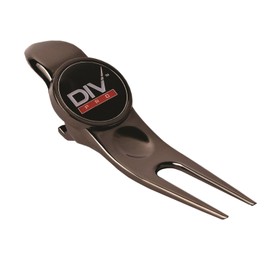 DivPro 6-in-1 Golf Tool & Cigar Holder – Divot Repair Tool, Golf Ball Marker, Club Head Cleaner, Golf Grip Saver, Shotgun Can Opener – Compact, Multi-Tool, Pocket-Sized Golf Accessory for Every Golfer