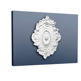 Ceiling Rose Rosette Orac Decor R22 LUXXUS Medallion Centre quality classic decorative design 77 x 52,5 cm - 30' x 21'