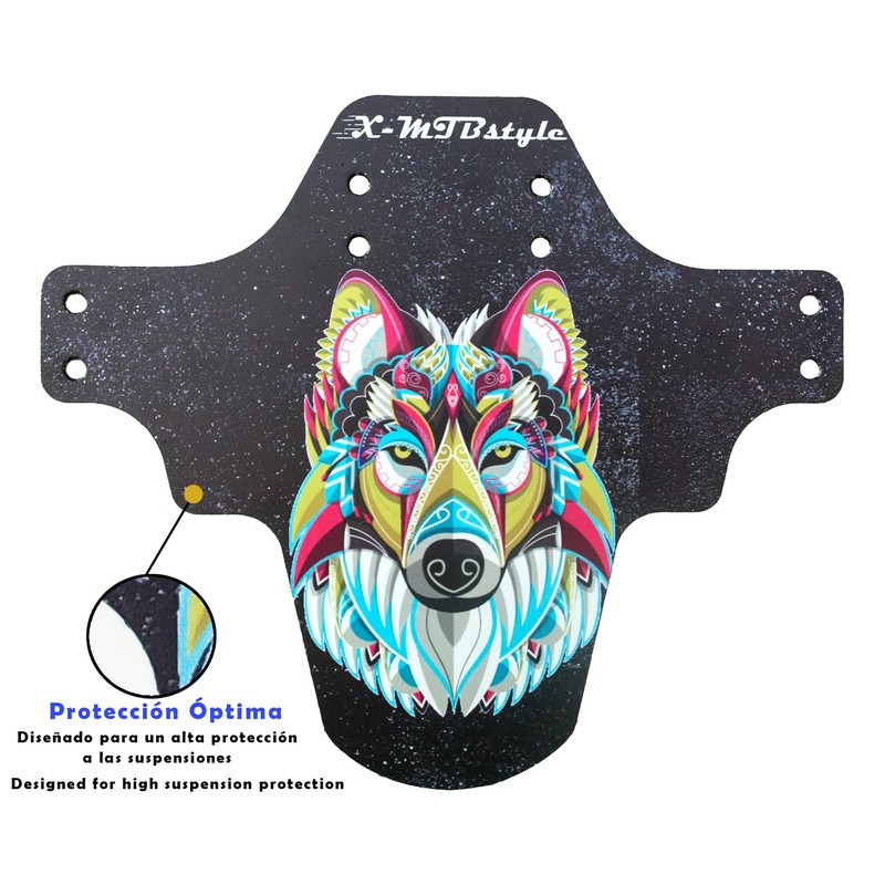 X MTBStyle Front Mudguard for Mountain Bike, MTB, Compatible with