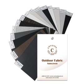 Canisteo Outdoor Roller Shades Roller Blinds, Motorized Outdoor Patio Shades Smart Blinds Porch Waterproof, Fabric Samples