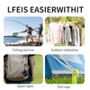 Portable Travel Clothesline Cord, Adjustable 26ft Camping Clothes line, Laundry