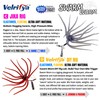 Velrifya Tentacle Dice Bait, Soft Plastic Urchin Baits for Bass