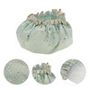 VOCOSTE Shower Cap Hair Cap Dots Double Layer Waterproof Reusable