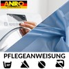 ANRO Shower Curtain Bath Curtain Shower Curtains Washable with Shower
