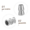 VICASKY 10pcs Iron Kit for Axe Handles Round Hammer for