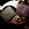 TANGZU Leather Earphone Case, Water-Resistant Portable Earbuds Storage Case for