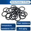 MACHSWON 50 Pcs Nitrile Rubber O-Rings 37mm OD 34mm ID