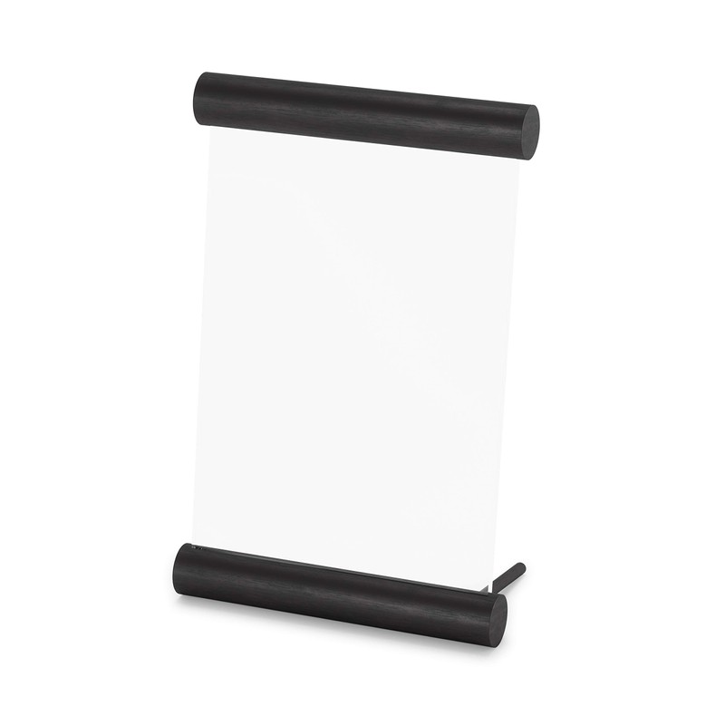Umbra Scroll portarretrato Moderno 13x18cm, Negro