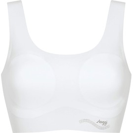 Sloggi Women's ZERO Feel Top EX Bustier , WHITE, L