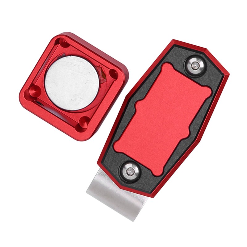 Mini Portable Magnetic Billiard Chalk Case Box with Fixed Clip