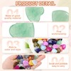 PATIKIL PATIKIL Heart Crystals Stone, 20 Pcs Natural Crystal Polished
