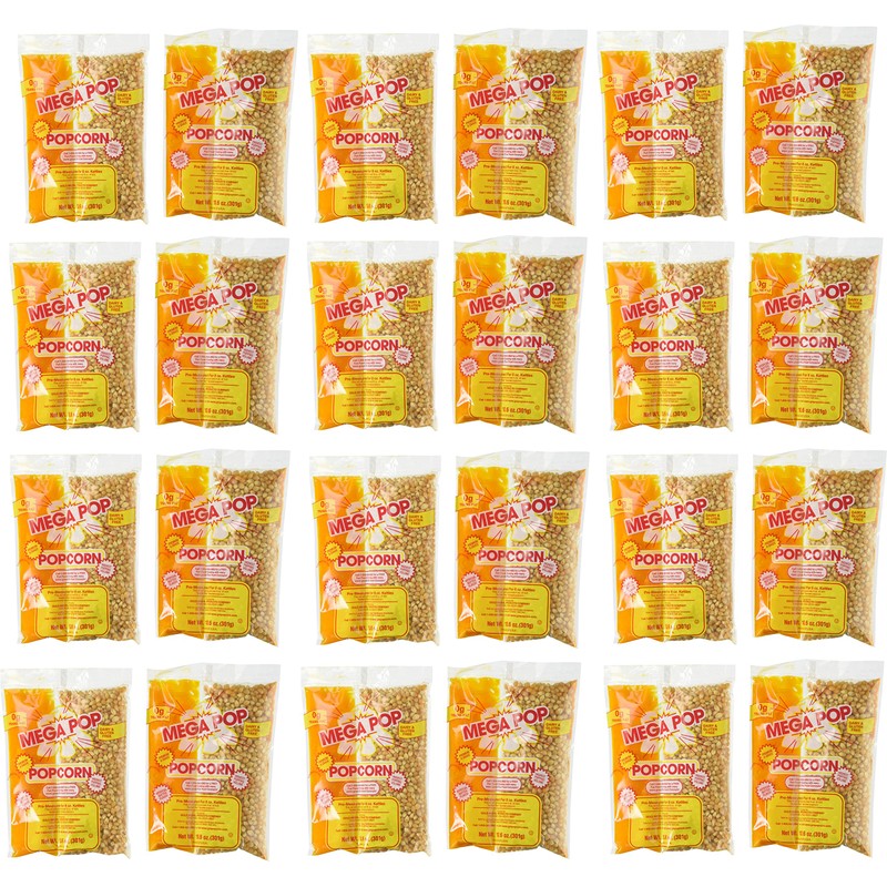 Gold Medal Mega-pop Popcorn Kit - 10.6 Oz. - 24