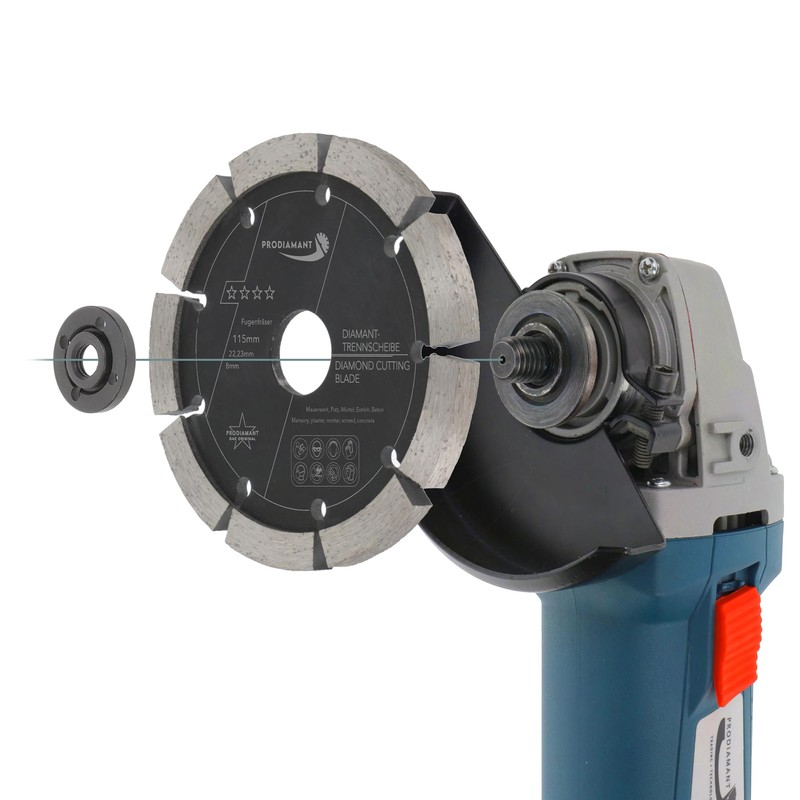 PRODIAMANT Joint Cutter Diameter 115 mm Width 8 mm Milling