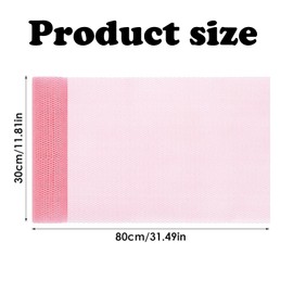 African Net Sponge, 4 Pcs African Exfoliating Net, African Net Sponge With Knots, Suitable For Body Cleaning Spa Massage Bath Towel, Back Scrubber African Wash Net (Black, Pink)