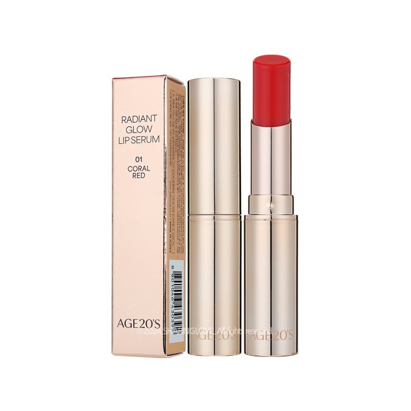 Age 20's Radiant Glow Lip Serum 01 Coral Red /