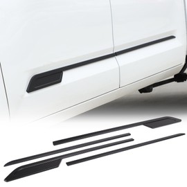 Body Side Door Molding Guard Cover Trims Compatible with Toyota Tundra 2022-2023, Dent Prevent Car Door Protector Accessories(Matte Black)