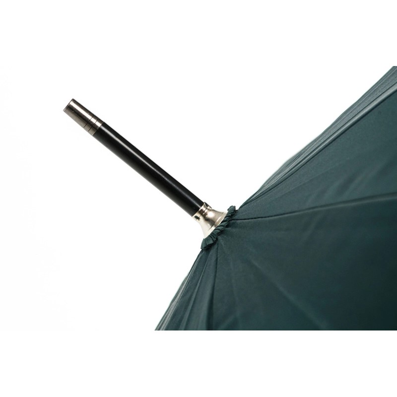 Krago Real Wood Handle Classic Auto Open Stick Umbrella Green