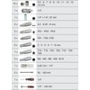KS Tools 922.0644 Ultimate 44-Piece Set of Sockets/Accessories 1/4 Inch