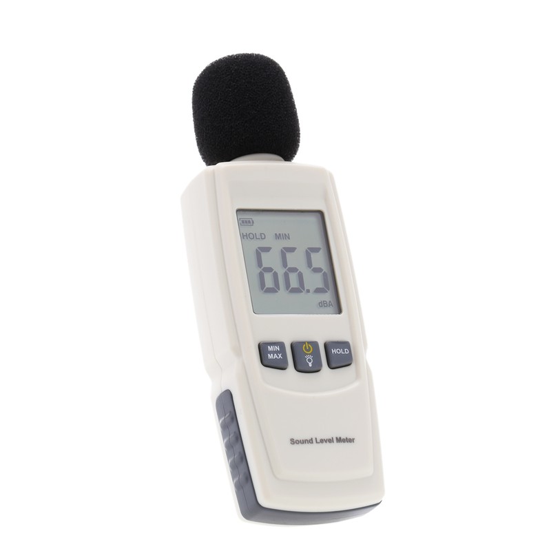 LCD Digital Sound Level Meter Noise Volume Measuring Instrument Decibel