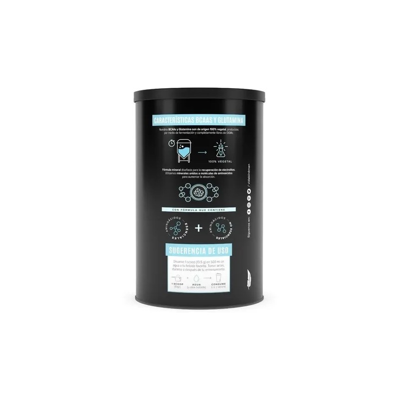 Birdman BCAA + L Glutamina en Polvo | con Electrolitos