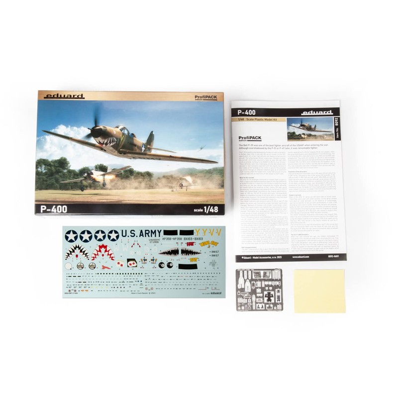 Eduard EDK8092 1:48 Profipack-P-400 Model Kit, Various