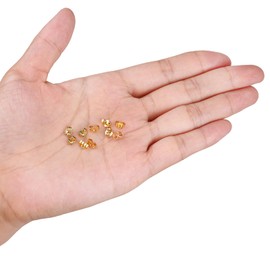 14K Gold Earring Backs Replacements - Hypoallergenic Earring Backs for Studs, Secure Ear Locking for Stud Earrings Ear Nut for Posts, 10Pcs/5 Pair